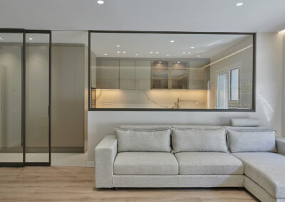 Reforma Piso - cocina moderna y comedor