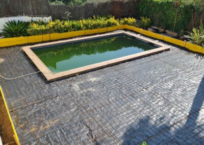 Reforma completa de Jardín - Obra del terreno