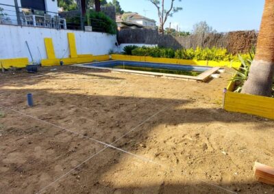 Reforma completa de Jardín - Preparación terreno